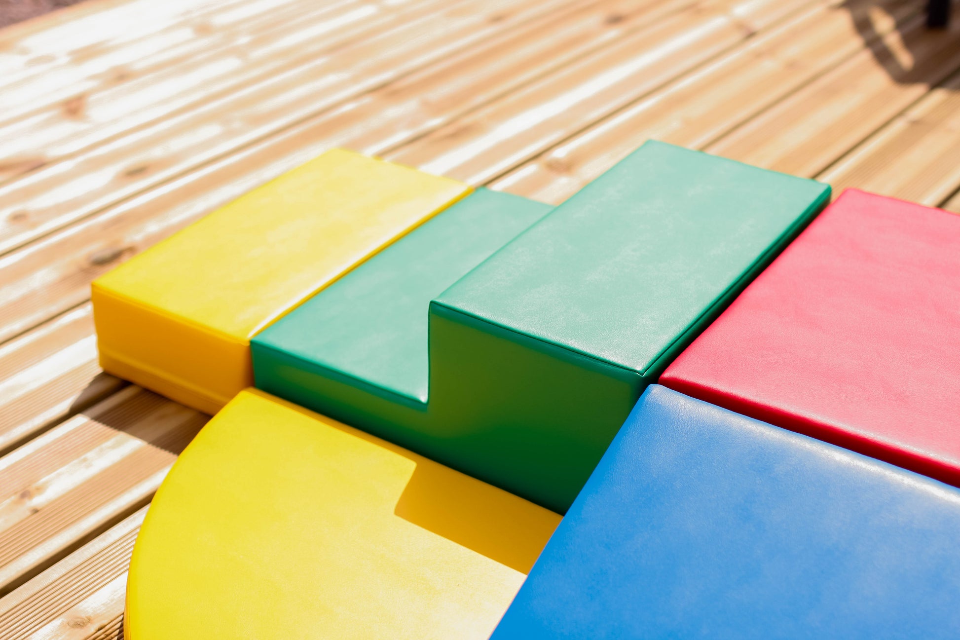 IGLU Soft Play Climber foamblokken multicolor – licht stevig makkelijk schoon te maken 