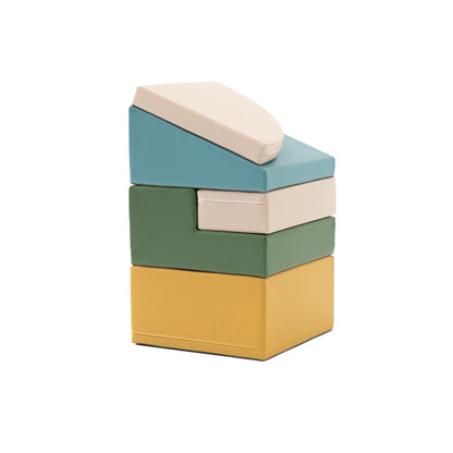 IGLU Soft Play Foamblokken – Donker Pastel