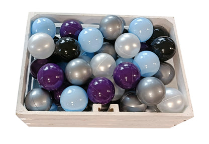 Ballenbakballen 7 cm Babyblauw