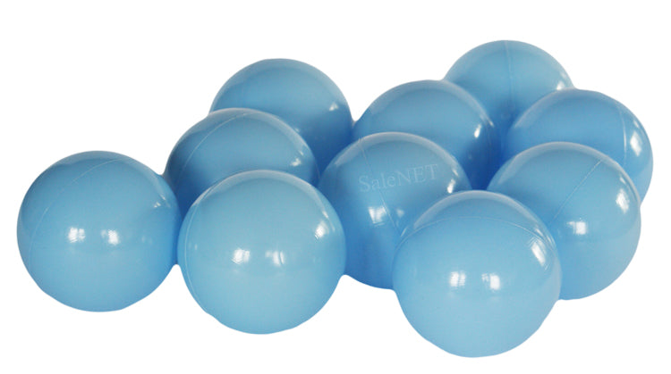 Ballenbakballen 7 cm Babyblauw