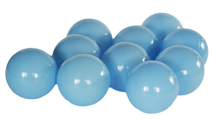 Ballenbakballen 7 cm Babyblauw