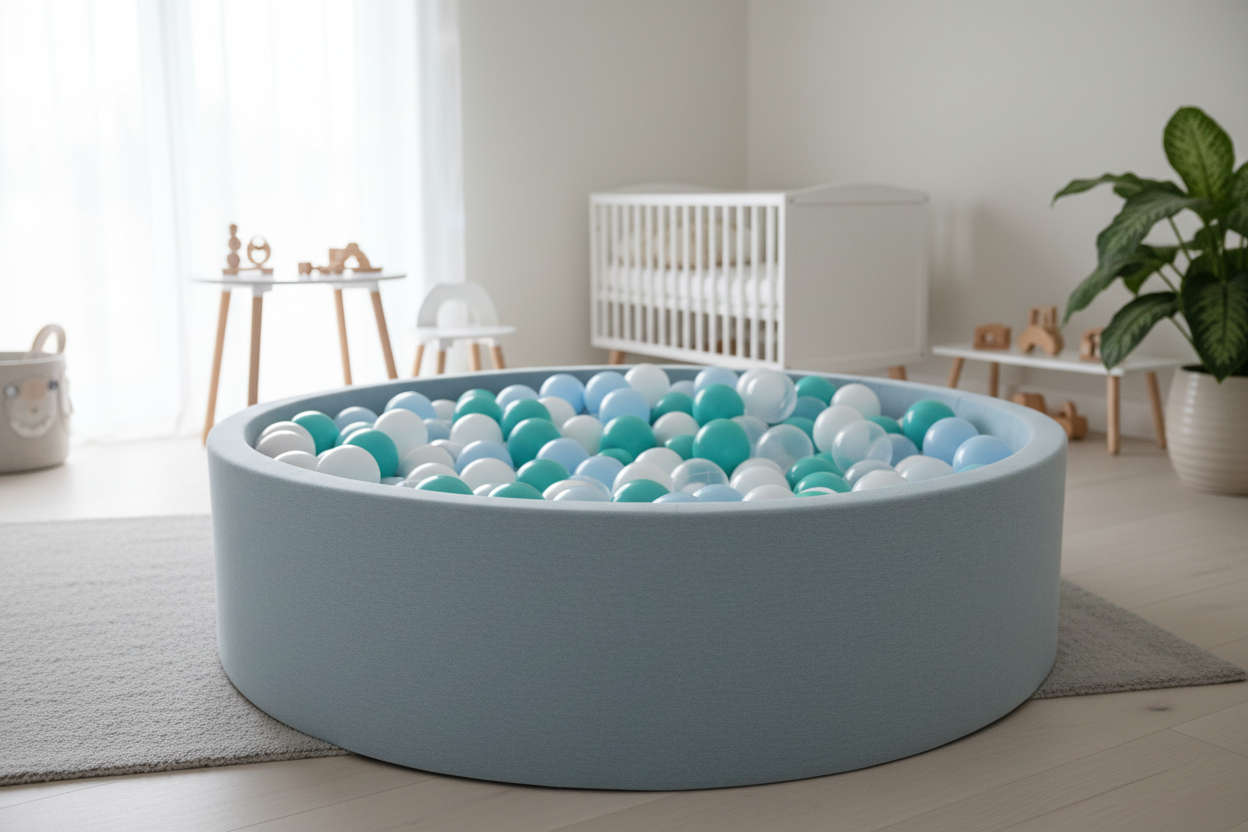 Ballenbak in kinderkamer