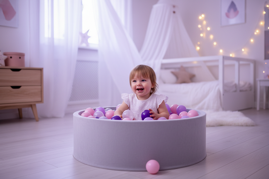 Ballenbak met kind - exacte kleuren