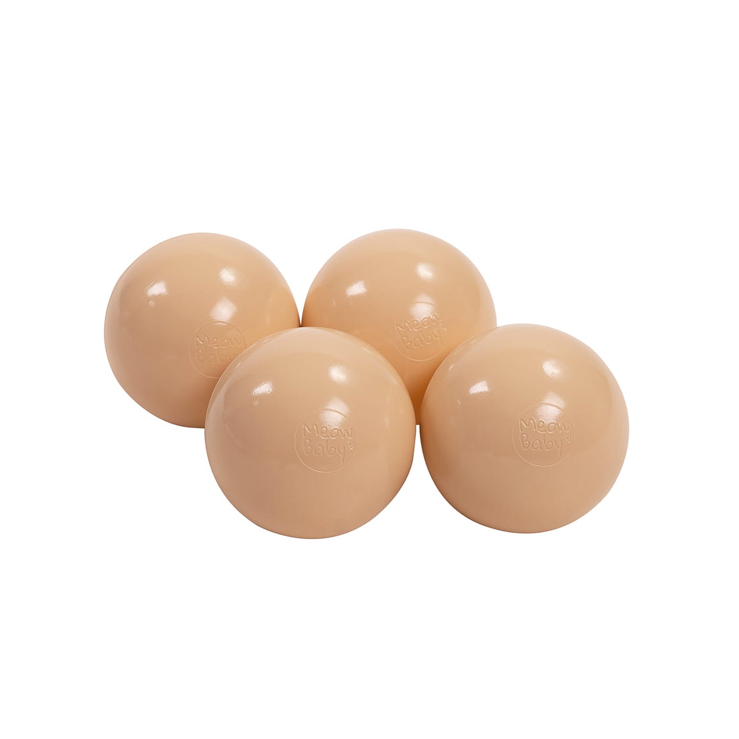 Schildpad ballenbak Crème Beige met 200 standaard ballen