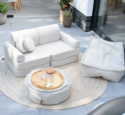 Outdoor Speelbank Sofa voor Kinderen | Modulaire Kinderbank | Binnen & Buiten