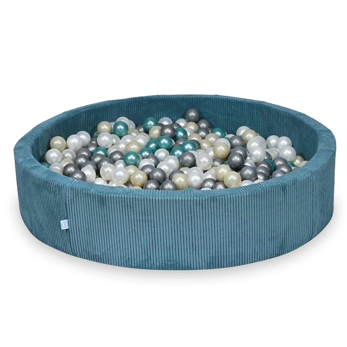 XXL Ribstof ballenbak 130 cm incl. 600 ballen - in 8 kleuren