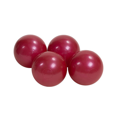Ballenbakbal 7 cm Bordeaux Parelmoer