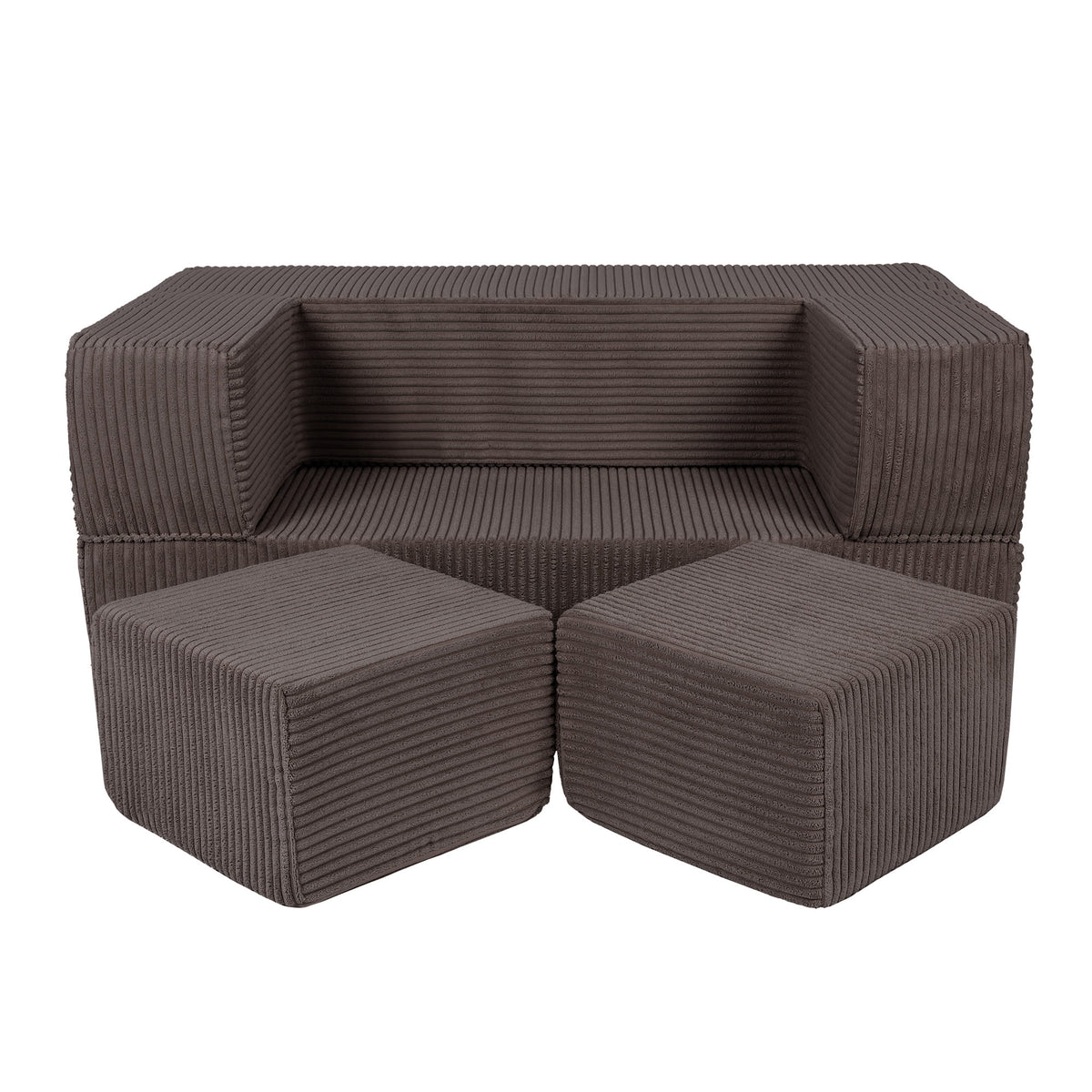 Modulaire Kinderbank – 4 Elementen - 5 Kleuren