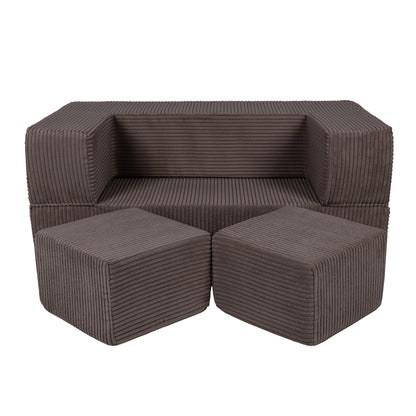 Modulaire Kinderbank – 4 Elementen - 5 Kleuren