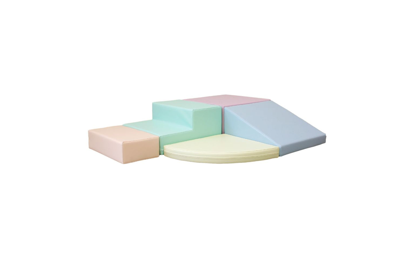 IGLU Corner Climber Soft Play – Licht Pastel