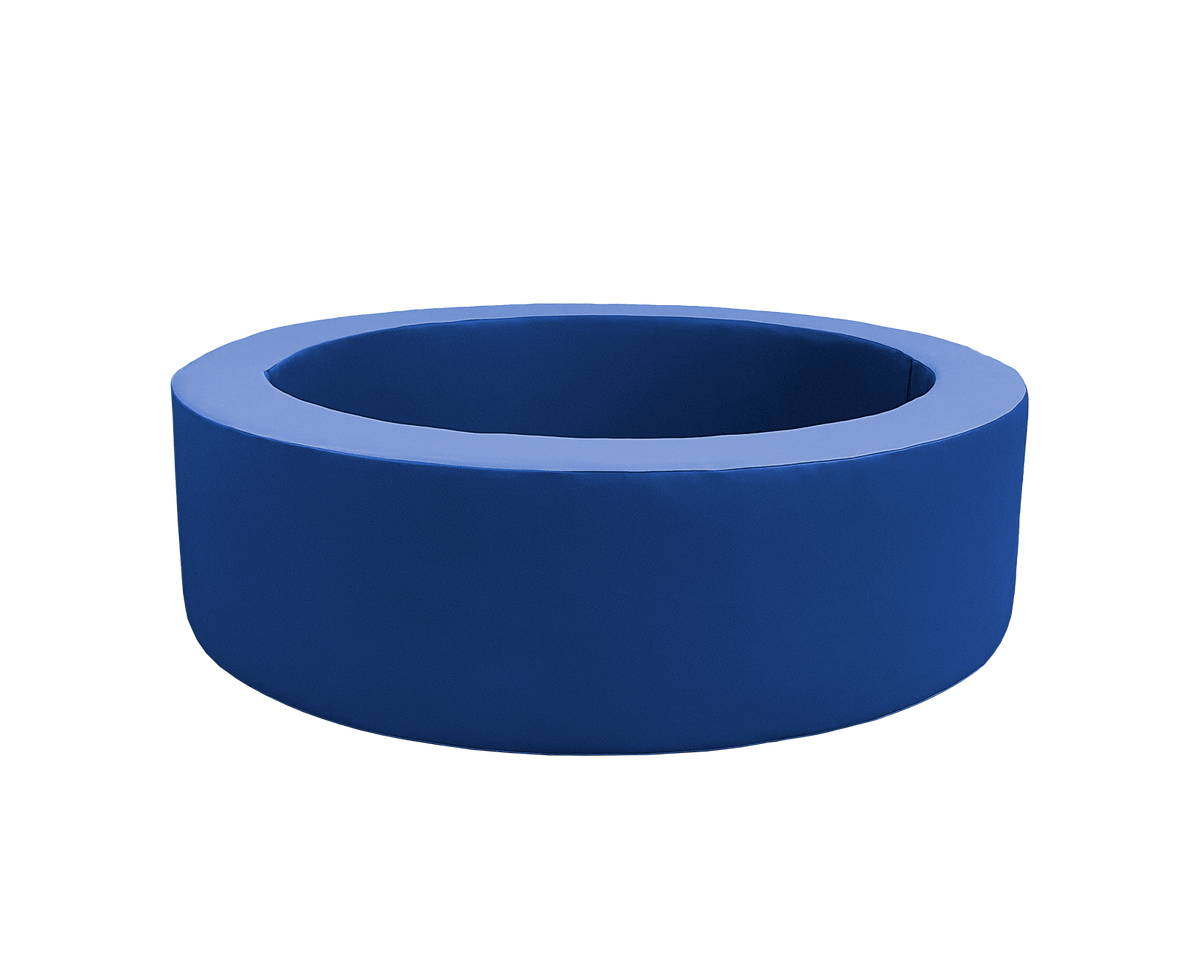 Professionele Ronde ballenbak van kunstleer – Ø 148 cm, hoogte 40 cm - in 19 kleuren