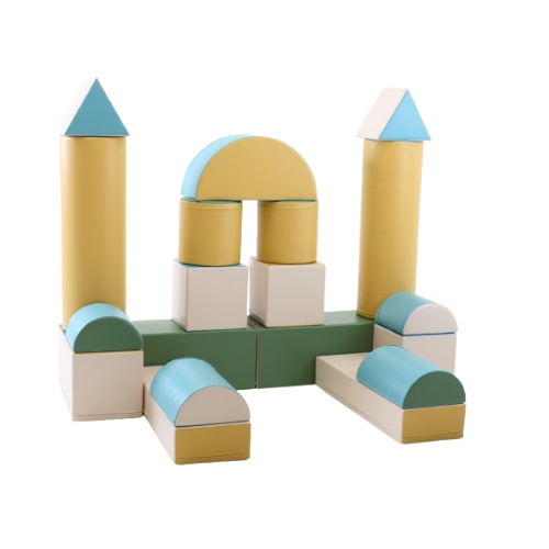 IGLU Fort voor Peuters 19-delig – Soft Play Foamblokken - in 2 kleuren