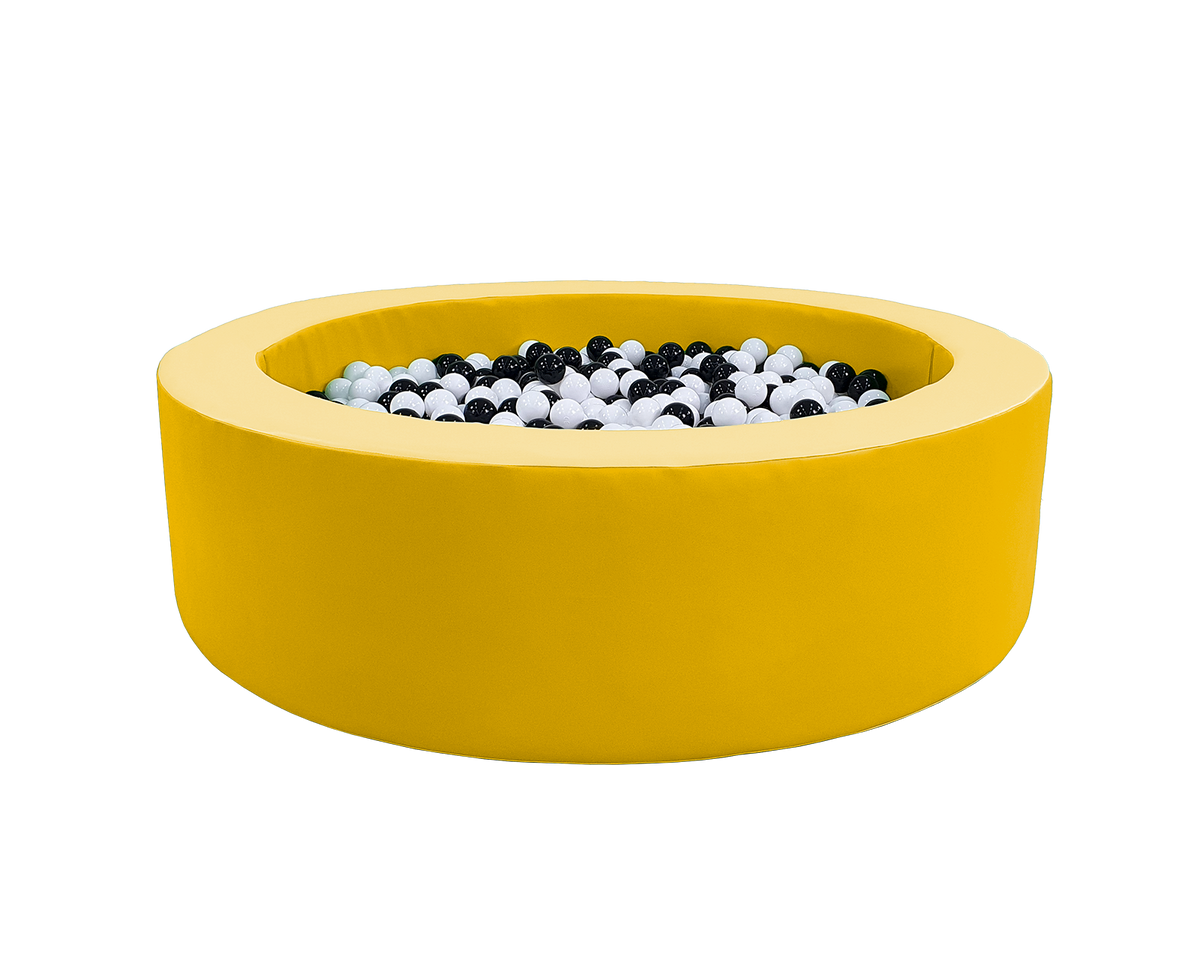 Professionele Ronde ballenbak van kunstleer – Ø 148 cm, hoogte 40 cm - in 19 kleuren