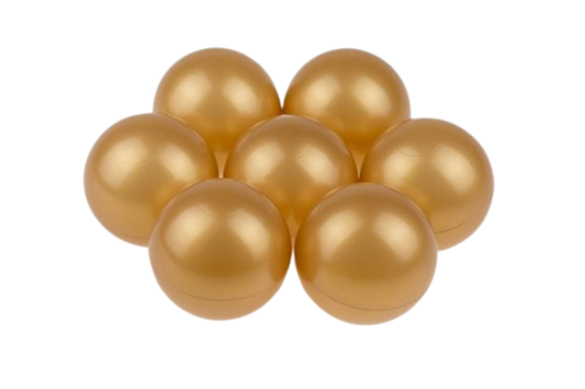 Ballenbakballen 7 cm – pure goud