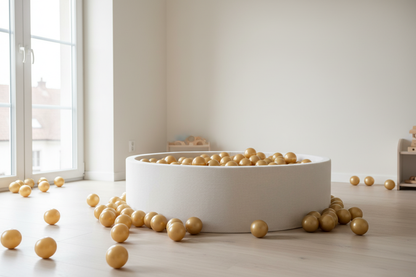 Gouden ballenbak ballen lifestyle