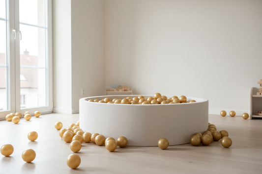 Gouden ballenbak ballen lifestyle