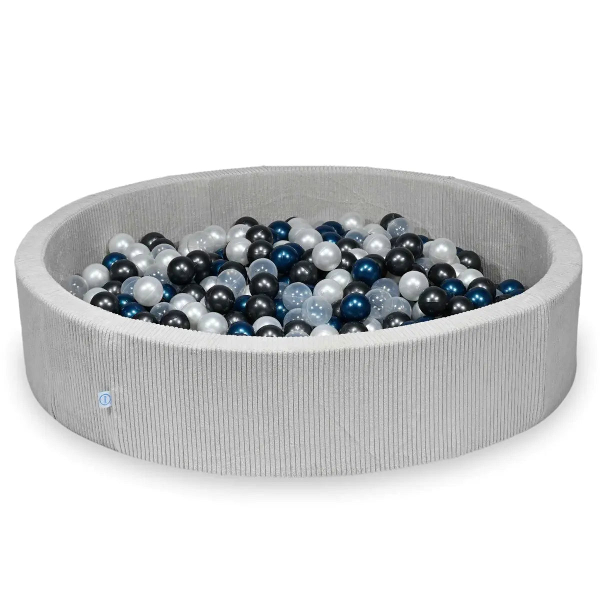 XXL Ribstof ballenbak 130 cm incl. 600 ballen - in 8 kleuren