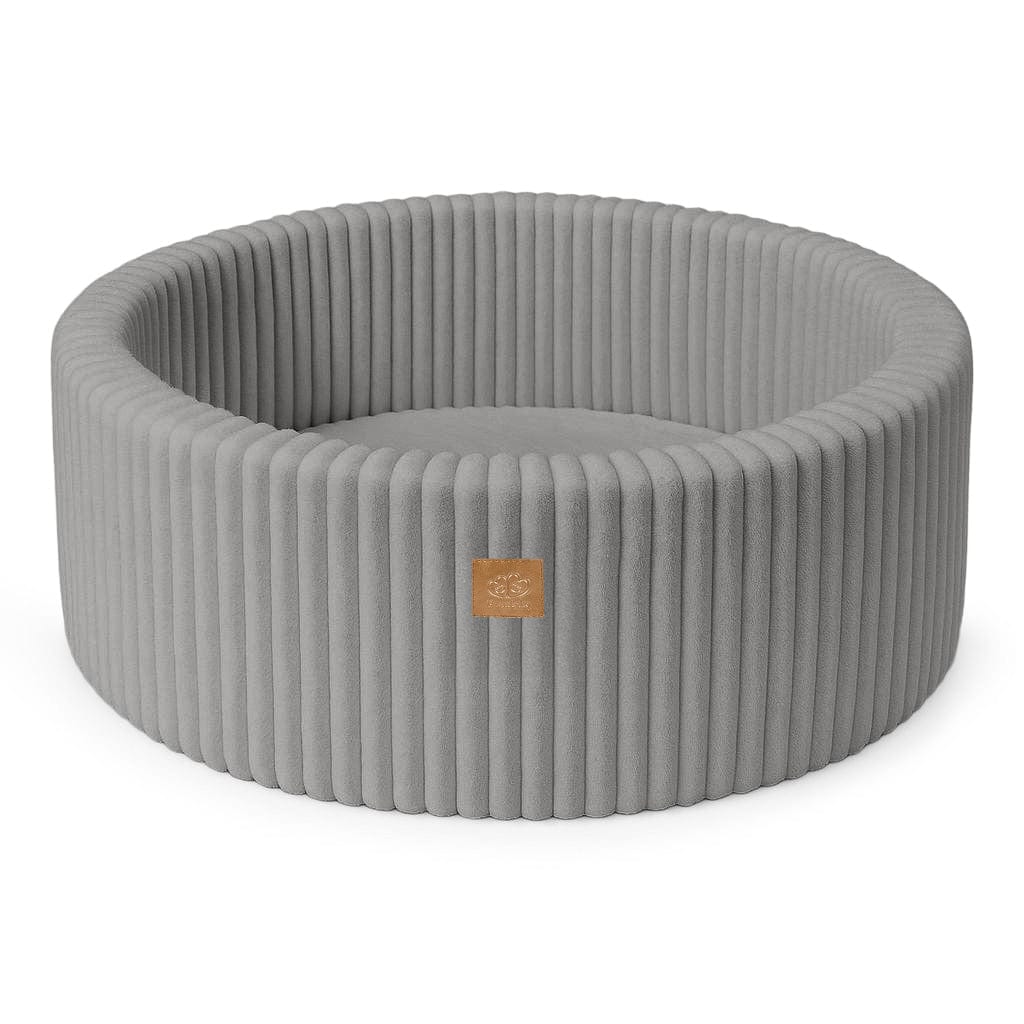 MeowBaby Churros Ballenbak 90x30 cm – Zachte Ribstof & Stijlvol Design