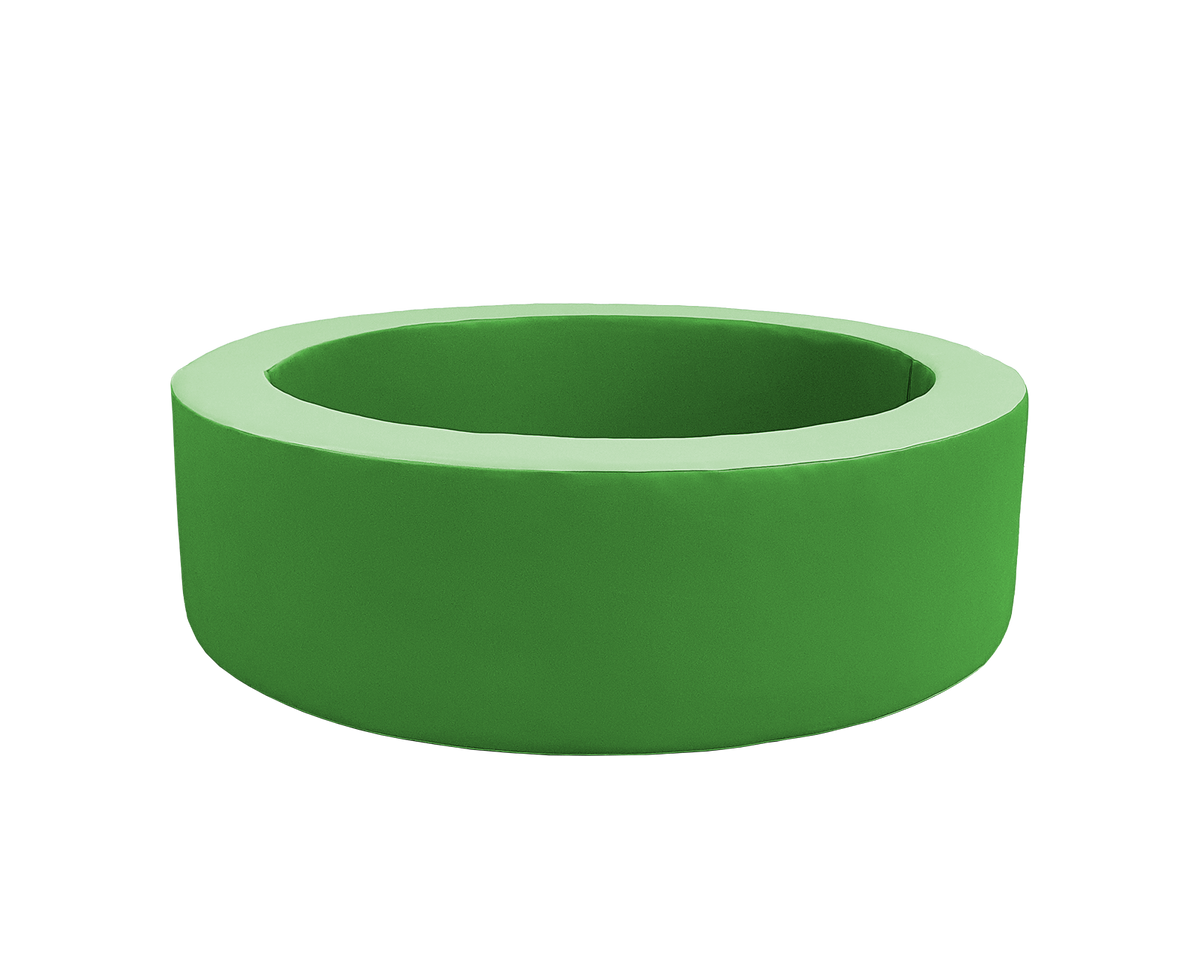 Professionele Ronde ballenbak van kunstleer – Ø 148 cm, hoogte 40 cm - in 19 kleuren