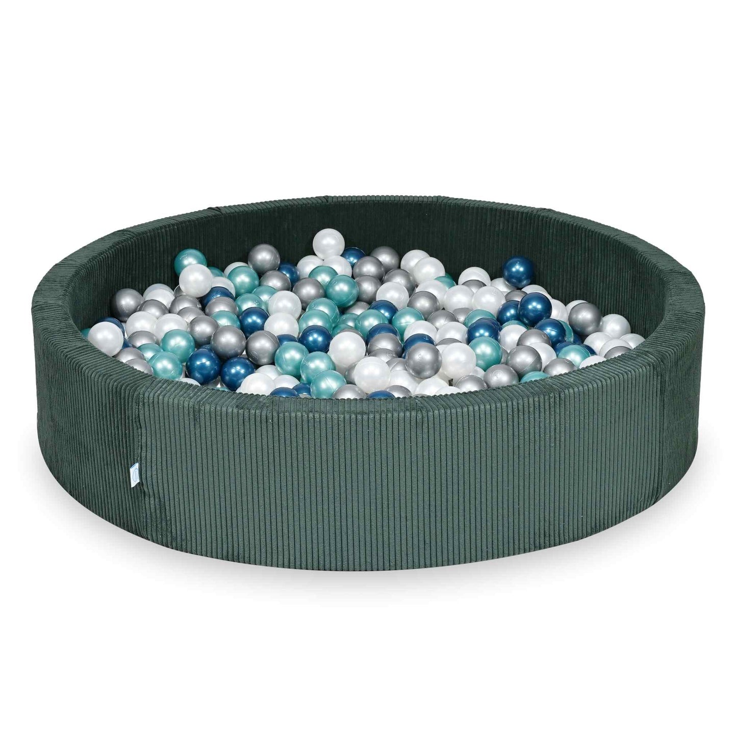 XXL Ribstof ballenbak 130 cm incl. 600 ballen - in 8 kleuren