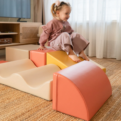 IGLU Discoverer foamblokken Set – Softplay Speelset | In 4 Kleurvarianten