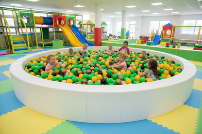 Kleurenmix ballen indoorspeeltuin