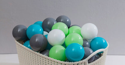 Ballenbakballen 7 cm Turquoise