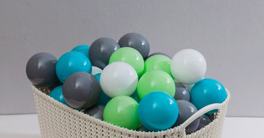 Ballenbakballen 7 cm Turquoise