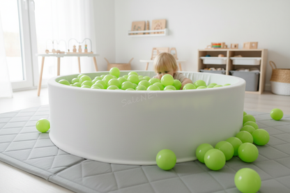 Lichtgroen groene appel ballen speelkamer