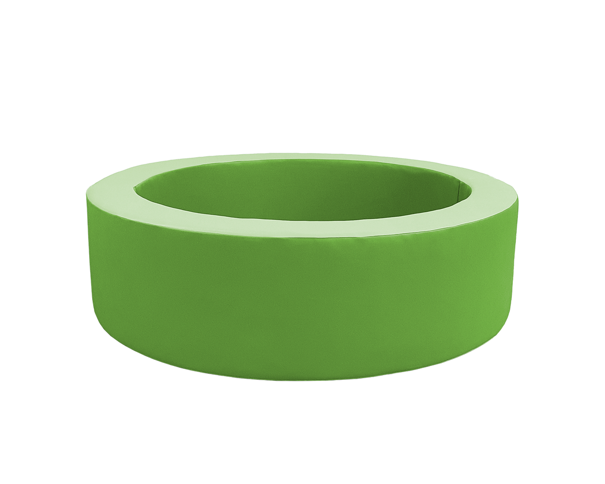Professionele Ronde ballenbak van kunstleer – Ø 148 cm, hoogte 40 cm - in 19 kleuren