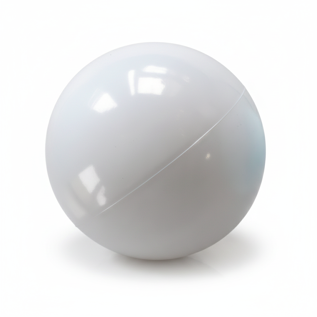 Losse waterig blauwe bal productfoto