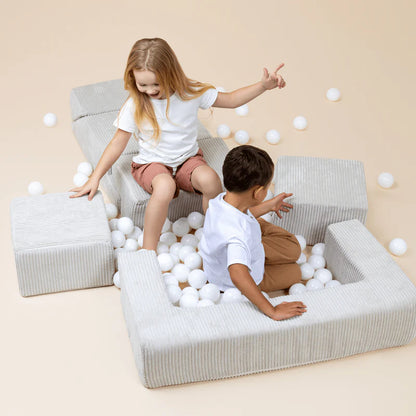 Multifunctionele 6-Delige Foamblokken Playsofa in 4 Kleuren