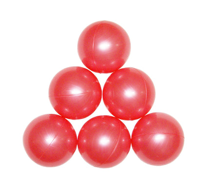 Ballenbakballen 7 cm – metallic roze