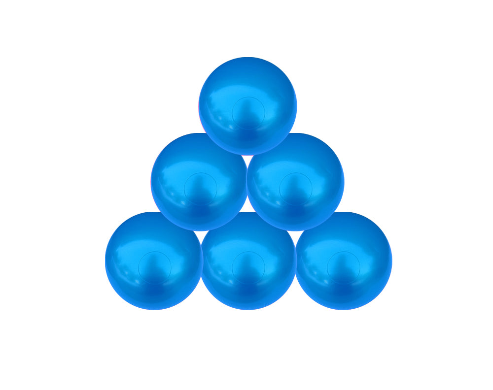 250 metallic ballenbakballen 7 cm - Kies en mix