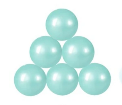 Ballenbakballen 7 cm – metallic munt