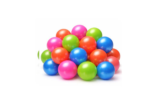 Ballenbakballen 7 cm – metallic fuchsia