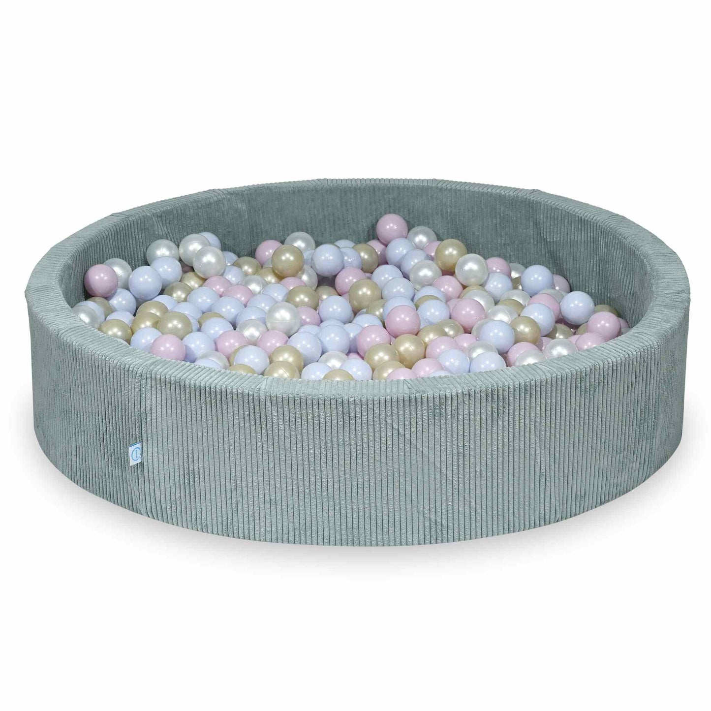 XXL Ribstof ballenbak 130 cm incl. 600 ballen - in 8 kleuren