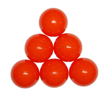 Ballenbakballen 8 cm Oranje