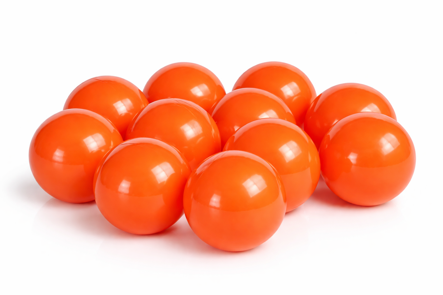 Ballenbakballen 8 cm Oranje