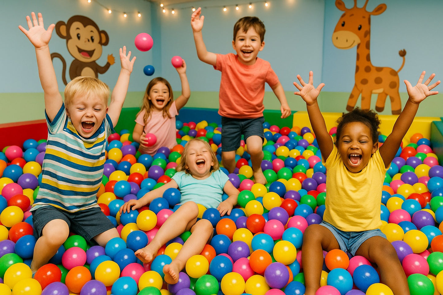 5000 ballenbakballen 7 cm - Kies en mix