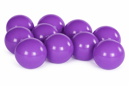 Ballenbakballen 8 cm Paars