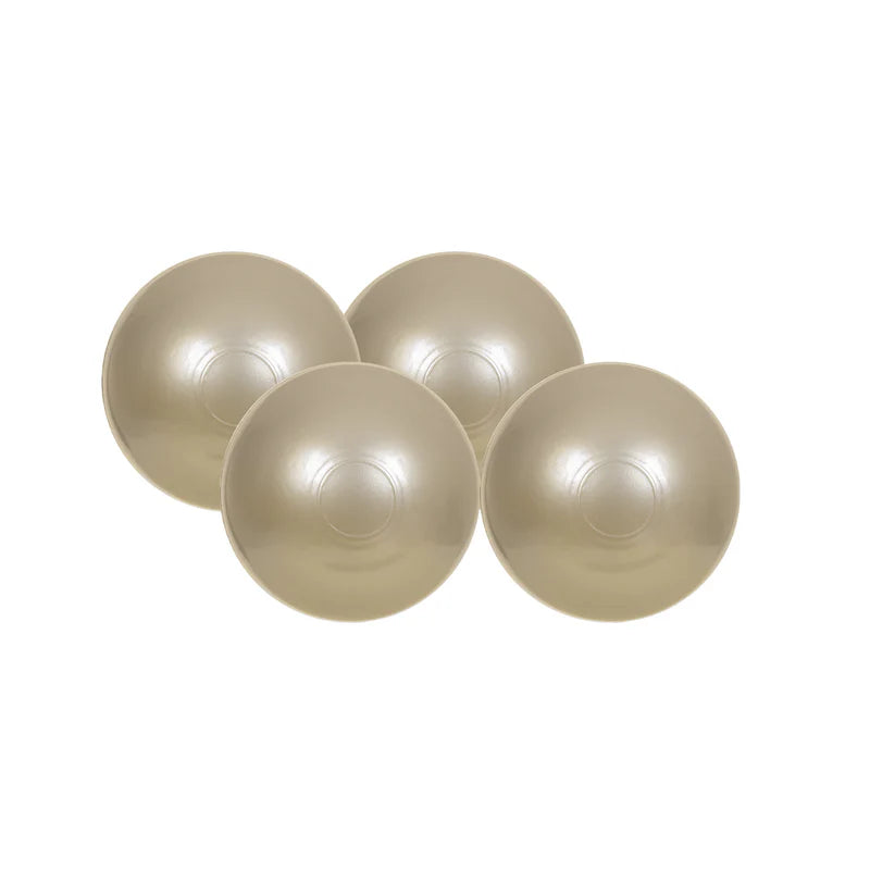 Ballenbakbal 7 cm Champagne Parelmoer