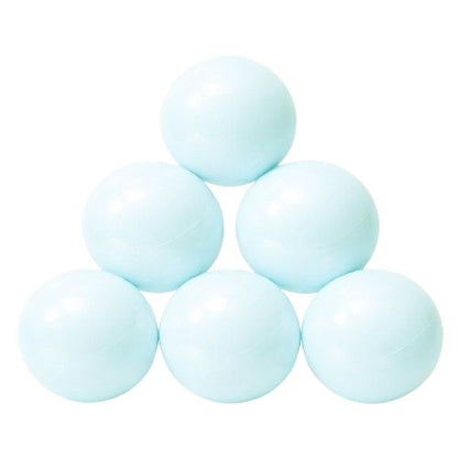 Ballenbakballen 7 cm Pastelblauw