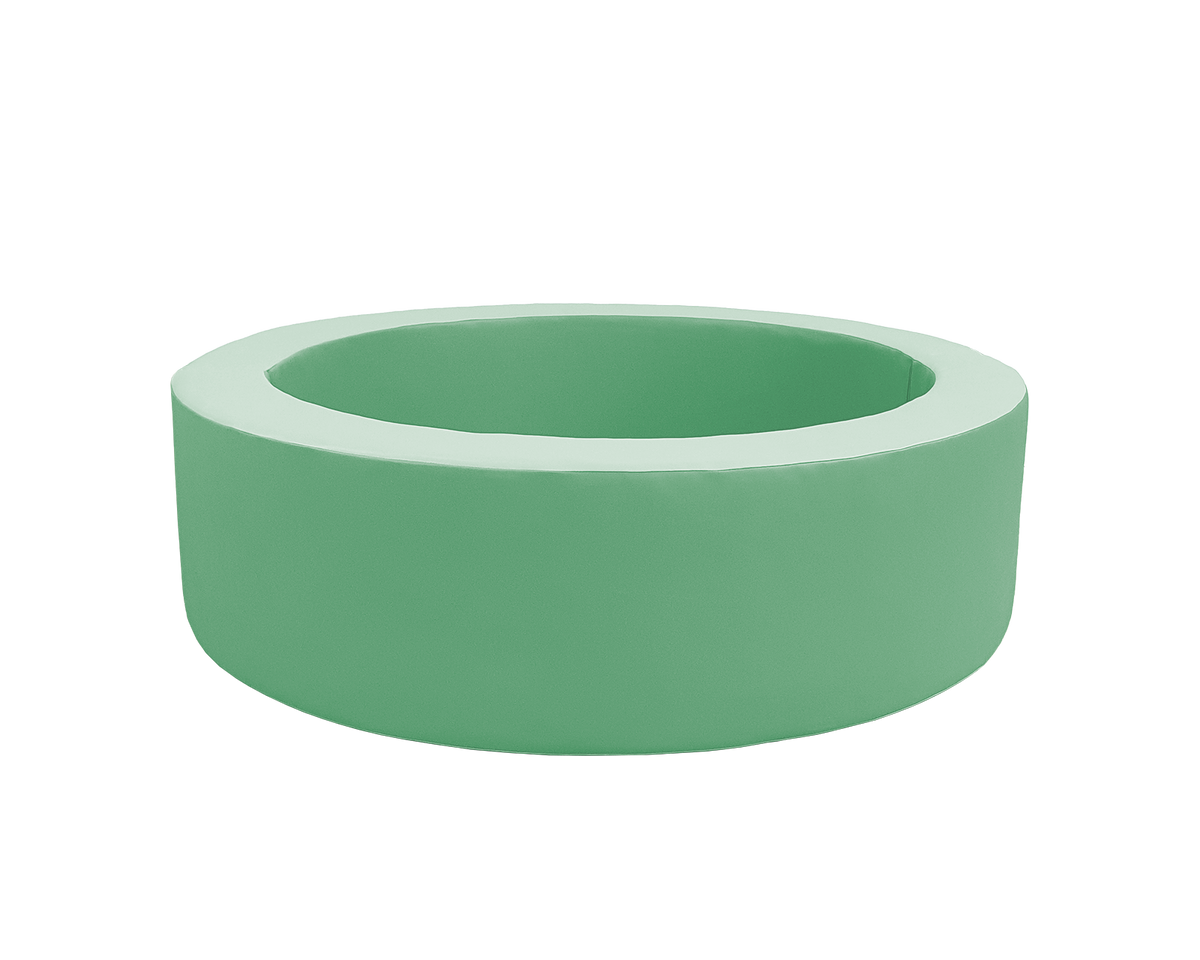 Professionele Ronde ballenbak van kunstleer – Ø 148 cm, hoogte 40 cm - in 19 kleuren