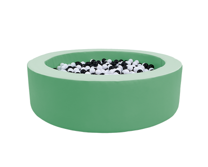 Professionele Ronde ballenbak van kunstleer – Ø 148 cm, hoogte 40 cm - in 19 kleuren
