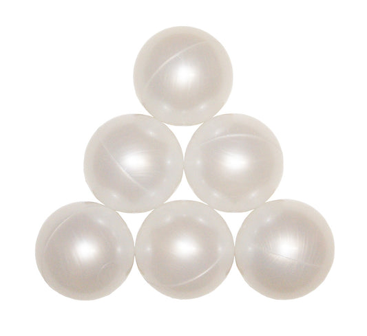 Metallic parelmoer ballenbakballen 7 cm