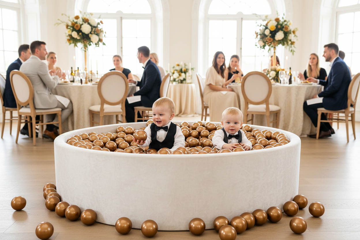 Platina goud ballenbak luxe dagevents