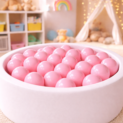 Ballenbakballen 7 cm Pastelroze
