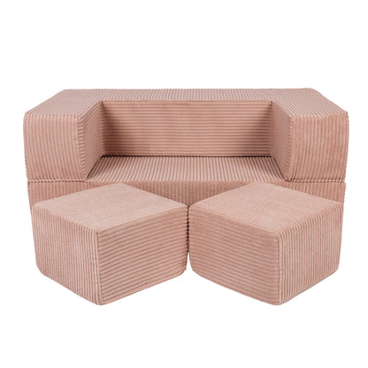 Modulaire Kinderbank – 4 Elementen - 5 Kleuren