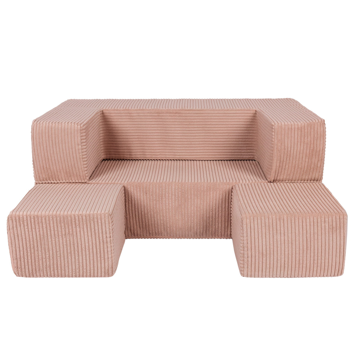 Modulaire Kinderbank – 4 Elementen - 5 Kleuren